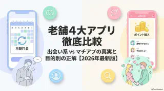 出会い系アプリおすすめ比較！本当に出会える老舗4選と目的別の正解【2026】