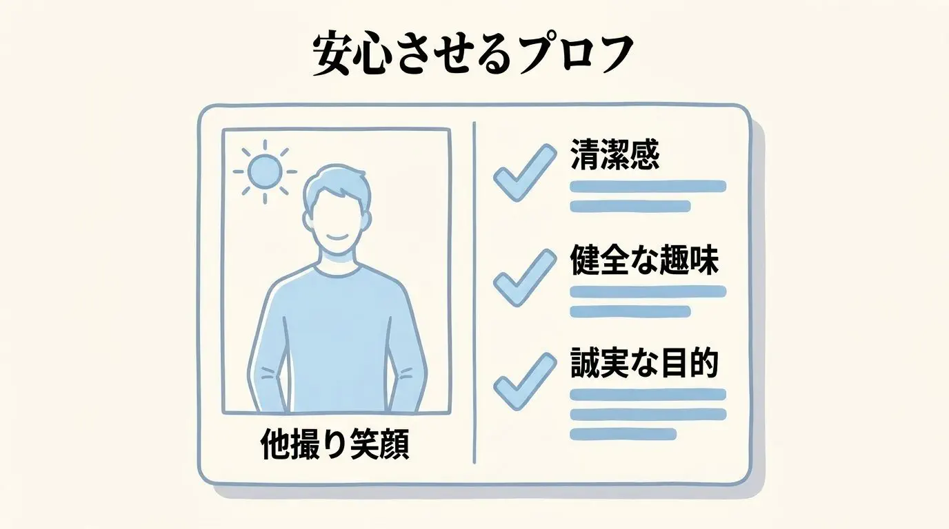 警戒心を解いて返信率を倍増させるプロフィール写真と自己紹介文の作り方