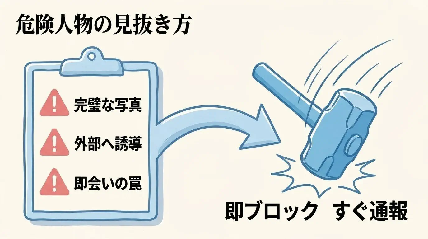 怪しい危険アカウントを即座に見抜くチェックリストと自衛策