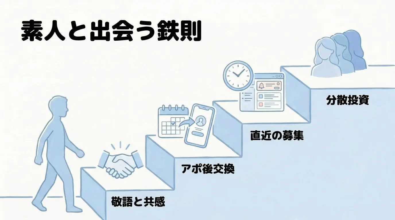 【図解】PCMAXアダルト掲示板で素人女性と最短で出会うメッセージ戦略