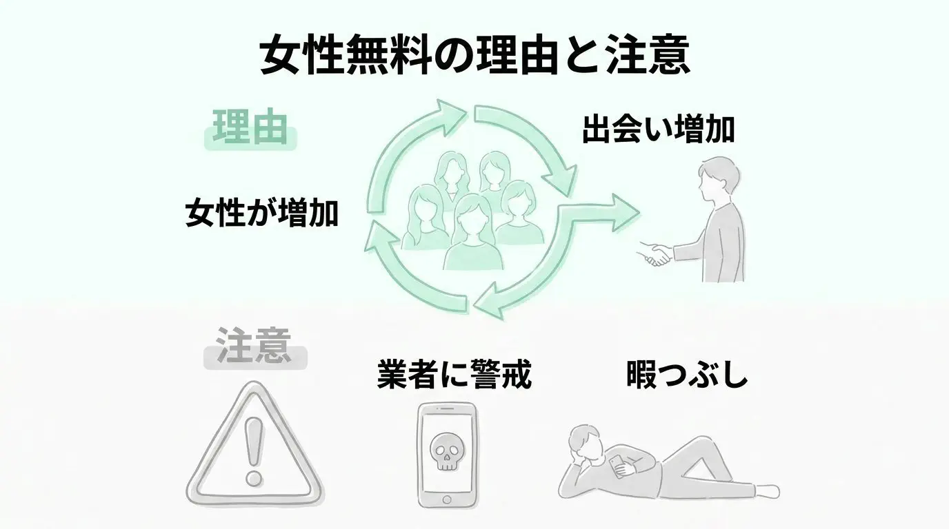 なぜ女性完全無料？男性従量課金制との仕組みと心理的注意点
